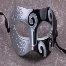 1pc New Half Face Mask, Mysterious Retro Mask, Adult Men Masquerade Mask - Multicolor - View 20
