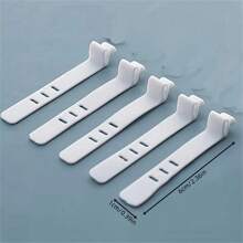 2/8PCS Silicone Zip Ties, Data Cable Storage, Headphone Cable Storage, Anti Loss Buckle, Data Cable Bundling Strap Gifts Women Girls