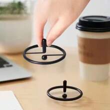 Exclamation Point Suspended Stress Relief Toy Finger Spinner, Creative Floating Spinning Top Twisty Decompression Gadget - Multicolor - View 9