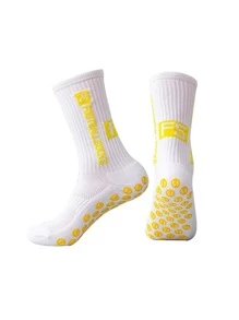 1 双足球袜运动防滑袜篮球袜斑点橡胶防滑足球袜，秋季 - 彩色 - 查看 25