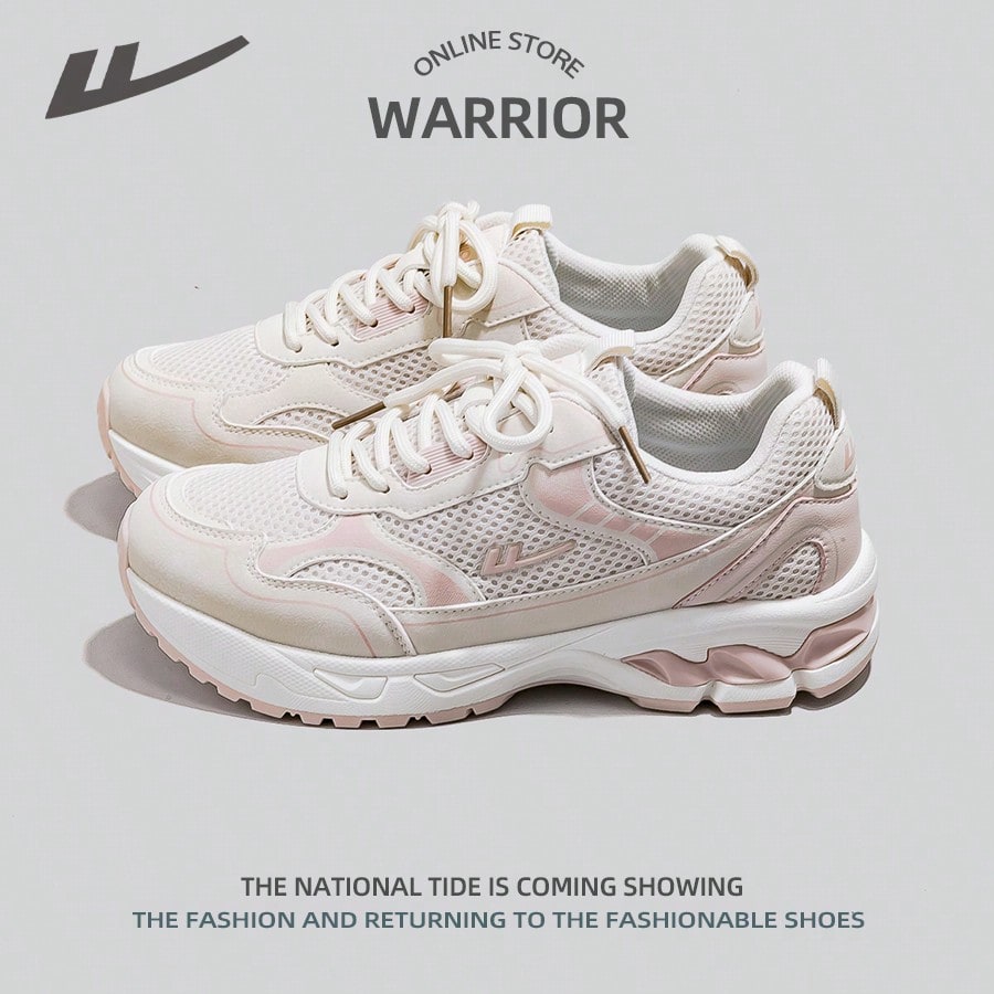 Par de zapatos casuales y versátiles para exteriores con suela suave y transpirable, con cordones delanteros, de malla para mujer