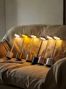 1Pack LED Cordless Table Lamp Portable Rechargeable Table Lamp Touch Control Outdoor Table Lamp 3 Color Dimmable Cordless Table Lamps For Restaurant Patio Bedroom Outdoor Dating