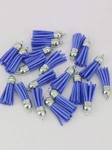 (20pcs/Pack) 4cm Retro British Style Tassels Keychain, Brooch, Clothing Decor, Bag Charm, Handmade DIY