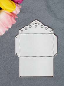 Envelope Template Metal Cutting Dies, DIY Scrapbooking Album And Embossing Stencil, Greeting Card Making Tool, Card Paper Cutting Crafts ,Gift Card Making Template Die Cuts