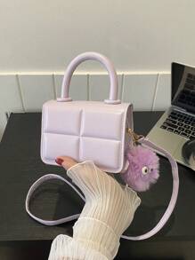 1pc High-Grade Small Bag Girls Bag Versatile Chain Messenger Bag Popular Retro Mini Handbag Plaid Small Square Bag New Fashion Niche Design Messenger Bag Girls Bag Popular Versatile Messenger Bag Is Very Suitable For Daily Matching And Also Suitable For Going Out For A Date And Shopping - Plaid Tote Bag - View 13