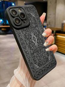Funda de teléfono con pintura antideslizante compatible con iPhone 16/15 XR/7/8, iPhone 15 Pro Max/12 Pro Max/13 Pro Max/14 Pro Max 13 14 11 12p14 P11 Funda blanda antideslizante P12 XS.XR /78P.78GES2, Galaxy S24, A03s,A03Core,A04,A12,A13,A14,A21s,A22,A23,A24,A32,A33A34,A5,A51,A52,A53,A54,A71,A72,A73,S20FE,S21,S22, serie Redmi Redmi 9, Redmi 9A