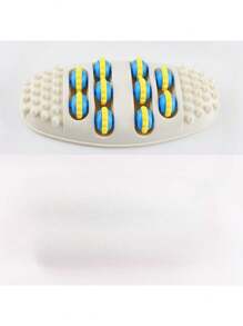 1 件足部按摩滚轮，足部和小腿足部穴位按摩器，家庭健身使用 [由于摄影灯光导致轻微色差，不影响使用] - 彩色 - 查看 9