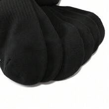 Adidas 3-Pack Logo Crew Socks, Unisex - Black - View 7