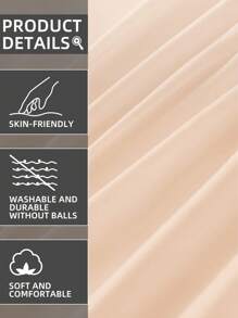 1pc Waterproof Fitted Sheet, Bedding, Fitted Sheet, Mattress Cover, Soft & Comfortable Bedroom Bedding, Solid Color Mattress Protector, Bedroom Bedding, Deep Pocket Breathable Quilted Fitted Sheet, Fits Twin, Full, Queen, King Size Beds, Dust Protection, No Pillow & Pillowcase Included, Machine Washable, Bedding Gift, Machine Washable, Camel Color - Camel - View 5