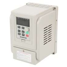 Inversor de Variador VFD de 4.4 kW Inversor de Variador de Frecuencia Variable Monofásico de 220V AC Inversor del Controlador de Velocidad VFD de Motor Trifásico - Blanco - Ver 3