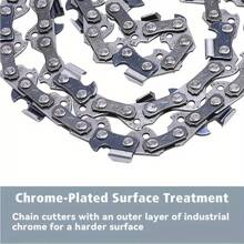 3pcs 16" 16Inch Pole Saw Chain, 3/8" LP Pitch, For Stihl MS210 Drive Links For Electric Chain Saw Parts Replacement, Sturdy And Durable - 3pcs - 查看 4