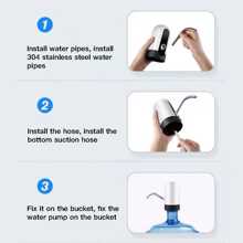 Bomba de agua por presión manual para dispensador de agua, - Multicolor - Ver 5