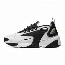 Nike Zapatillas retro de estilo chunky de gama alta AIR ZOOM 2K de color negro y blanco estilo panda, zapatos deportivos casuales ligeros - Blanco y Negro - Ver 5
