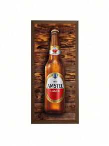 Framed Picture For Barbecue Corner And Bar 19x40cm - Amstel - View 1