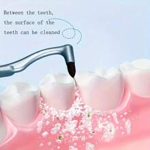 Manual Teeth Stain Removal Brush For Deep Teeth Cleaning - Portable Plaque Removal Oral Care Tool With Ergonomic L-Shaped Design, No Power Or Batteries Required