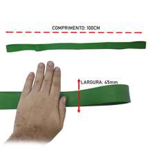 Super Band Elastic Strong Thick Power Band Workout Fitness Functional Training Exercise Home Gym - 綠色 - 查看 9