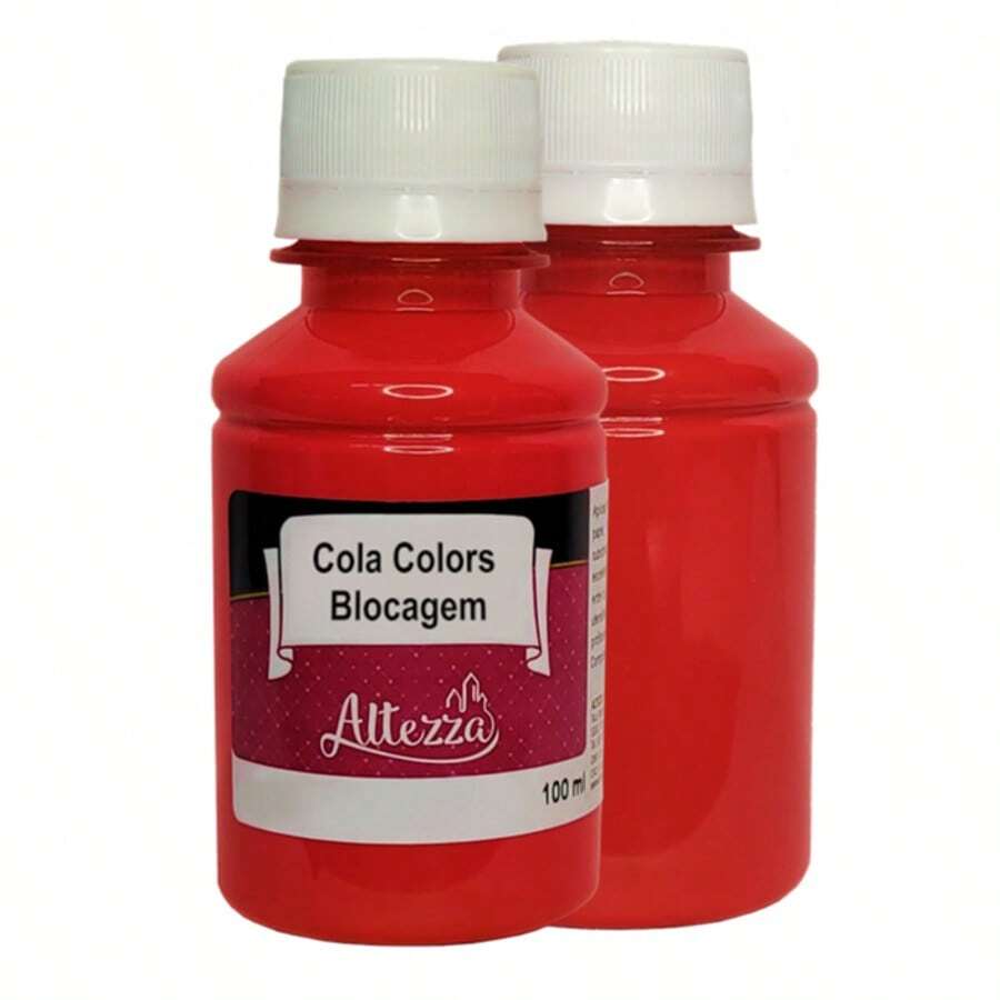 Cola Blocagem Cores Básicas PVA Colorida Cola Premium Para Blocos de ...