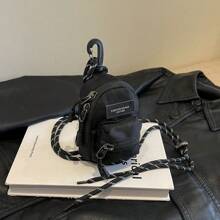 Mini Pouch Small Canvas Coin Purse Wallet, Travel Tactical Bag For AirPods, Earphones, Galaxy Buds, Coins, Keys, Paper Money - Zebra, Leopard, Cow, Cherry, Daisy Print - Multicolor - View 10