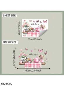 1 件创意厨房用具收纳架墙贴用于房间装饰、节日家居装饰、最佳礼物、乙烯基墙贴花、新颖厨房贴纸、用于厨房装饰、防油防水、贴纸、墙贴花、乙烯基贴花用于家居装饰、春季装饰物品刷新您的家、拉玛装饰贴纸墙面装饰浴室装饰卧室装饰房间装饰物品客厅装饰房屋装饰家居装饰客厅墙纸壁纸墙贴