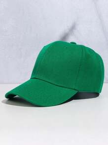 1pc Unisex Solid Color Simple Classic Casual Baseball Cap, Suitable For Outdoor Activities And Casual Parties