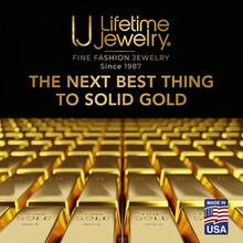 LIFETIME JEWELRY 3mm Rope Chain Necklace For Men And Women, 24K Gold Plated Bronze, Gold Or White Gold Color, 14-36 Inch - 白金 - 查看 2