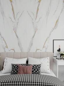 简约 Ins 风格绿色、黑色、白色、灰色大理石纹、仿砖壁纸自粘式可移除防水防潮壁纸,适用于卧室舒适高档的感觉,浴室仿瓷砖贴纸,大理石台面接触纸台面厨房台面接触纸防水乙烯基大理石壁纸 11.8 X 23.6 英寸礼物生日毕业房间装饰家居装饰墙壁装饰浴室装饰卧室装饰房间装饰用品客厅装饰房屋装饰家居装饰客厅墙纸墙贴墙贴 - 彩色 - 查看 14