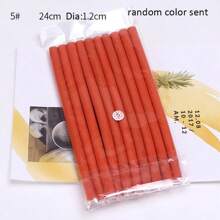 Flexible Hair Curling Rod Hair Curler Makers Soft Foam Bendy Twist Flexi Rollers Styling Tools Hair Roller No Heat, Hair Rollers, Heatless Curls, Hair Curler, Hair Products And Accessories For Barber Salon Beauty Travel Essentials