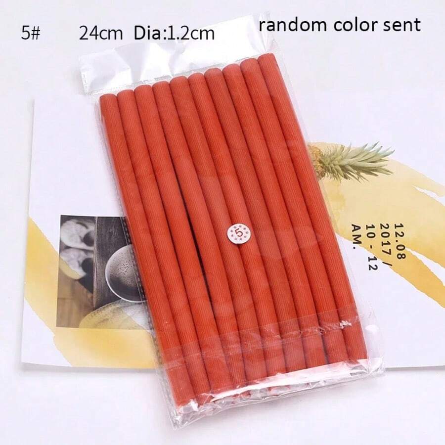 Flexible Hair Curling Rod Hair Curler Makers Soft Foam Bendy Twist Flexi Rollers Styling Tools Hair Roller No Heat, Hair Rollers, Heatless Curls, Hair Curler, Hair Products And Accessories For Barber Salon Beauty Travel Essentials