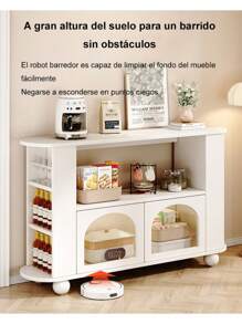 Mueble Multiusos Cajon Moderno Blanco Organizadores Cocina - Blanco - Ver 9