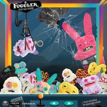 ZURU Fuggler Cute Teeth Monster Keychain Official Genuine Play Pendant Funk Tooth Treasure Ugly Cute Teeth Funny School Bag Pendant Doll