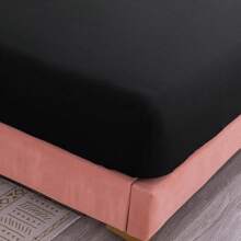 3 Piece Sheet Set, Fitted Sheet - Flat Sheet - Pillowcase - 黑色 - 查看 2