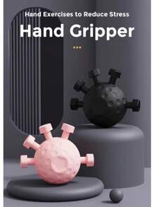 5-Finger Strength Trainer, 5-Finger Exercise Trainer, Decompression Vein Finger Strength Trainer, Unisex 5-Finger Grip Trainer Fitness Accessory - Multicolor - View 2