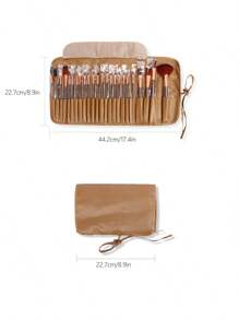 ECOTOOLS, On the Go Style Kit, Set de Brochas de Maquillaje, Brochas para Uso Diario, Kit de Viaje, Cerdas SuavesSet de brochas de maquillaje gruesas y suaves, negras, para fiestas y eventos al aire libre, sets de estilismo para exteriores, sets de brochas de maquillaje, brochas de maquillaje de uso diario, sets de viaje, brochas suaves