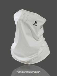 1 件男女通用挂耳式防晒面罩颈套，适用于骑行、徒步等户外活动滑雪面罩 - 掛耳式戴透氣孔遮陽面罩 - 查看 5