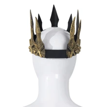 1pc Medieval COSPLAY Foam Crown, Vintage King Crown For Stage Performance