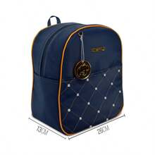 Complete Maternity Bag Kit: Changing Mat, Thermal Bottle Holder, Changing Mat, Backpack, Document Holder - Navy Blue - View 4