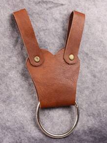 1把中世纪文艺复兴时期角色扮演剑，带剑鞘，LARP复古战士斧金属环，万圣节道具