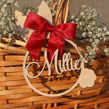 1 件复活节篮子标签兔子复活节标签个性化兔子复活节篮子标签名称复活节装饰品定制复活节座位卡复活节礼物