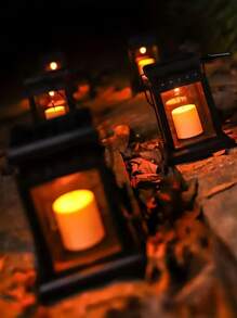 1pc Solar Lights Lantern,Solar Yard Decorations Solar Christmas Decoration Waterproof Solar Light Garden Outdoor Hanging Decor, Halloween Christmas Decorations Lights Outdoor Halloween Christmas Thanksgiving Gift