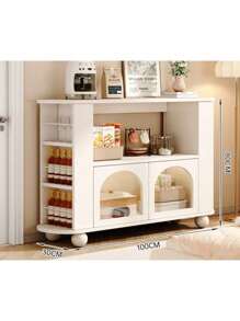 Mueble Multiusos Cajon Moderno Blanco Organizadores Cocina - Blanco - Ver 2