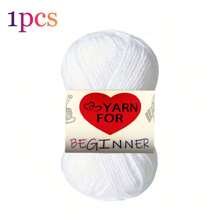 3pcs Soft & Comfortable 100% Acrylic Yarn Skeins - 3x 50g Assorted Colors, For Knitting, Crochet And Crafts, High Twist Spun