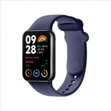 Pulseira de Relógio de Silicone Compatível com 9 Pro, Redmi Watch 4, Redmi Smart Watch 4, Mi Band 8 Pro