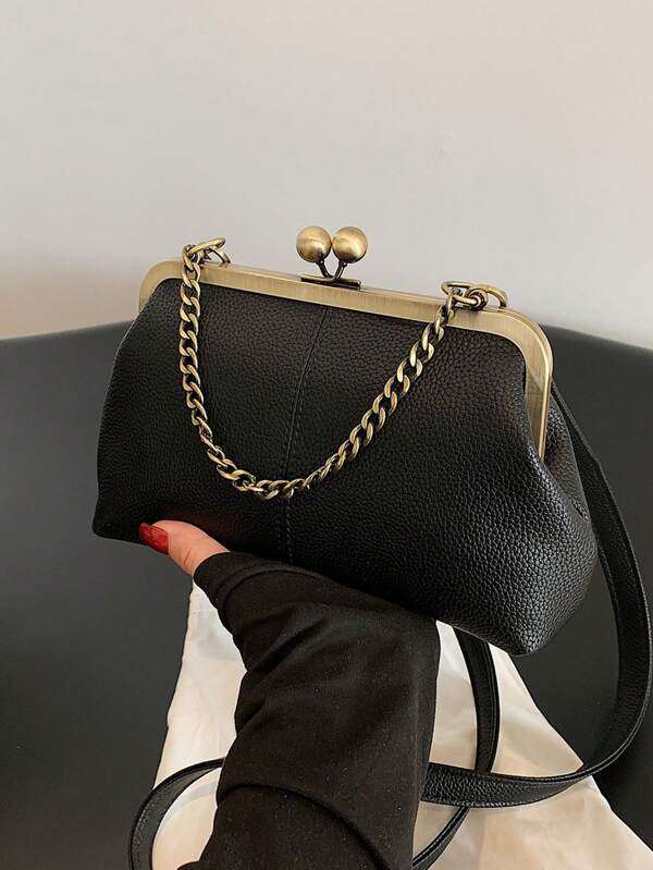 Fashionable Retro Solid Color Lychee Pattern Shoulder Bag Bohemian Style Crossbody Bag Handbag Women's Evening Dress Bag Pleated Bag, High-Quality Wear-Resistant Material With Exquisite Patterns, Perfect For Work, Travel, Dating Shopping Mother's Day Gifts For Girls