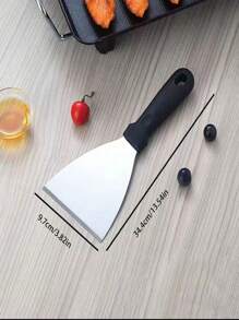 Espátula para bistec de acero inoxidable para barbacoa, tenazas para parrilla Hibachi y tortitas, pala gruesa para servir pizza - Herramientas de cocina - Multicolor - Ver 26