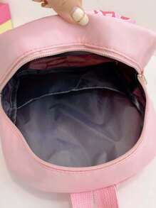 New Cartoon & Cute Backpack, Simple Fashion Casual Everyday Use - Multicolor - View 7