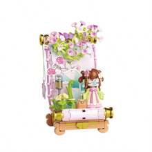 Miniso Série de rouleaux des quatre saisons Nanci TOP jouet : blocs de construction, jouets à assembler, décorations, articles de poche