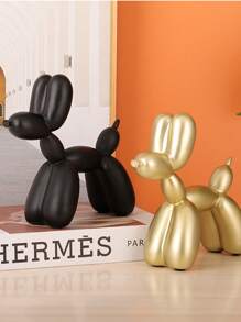 1pc Jeff Koons 北欧现代简约气球狗疗愈摆件雕塑北欧Ins壁挂家居酒柜电视柜装饰桌面创意工艺品摆件