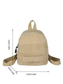 1 Mini zaino monocromatico alla moda e retrò, adatto per lo shopping, il tempo libero e i viaggi, sia per ragazzi che per ragazze. Con cerniera e cinturino regolabile, abbinabile agli abiti, è la scelta migliore come regalo per familiari e amici - Multicolore - Visualizzare 12