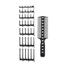 1pc Haircut Limit Comb,Scissor Clipper Over Comb Hair Cutting Tool - Barber DIY Home Hair Trimming Guide Comb Set,Hair Comb Positioning Comb With 7 Limit Calipers,Hair Tools,Hair Products And Accessories For Barber Salon Beauty Travel Essentials - Multicolor - View 7