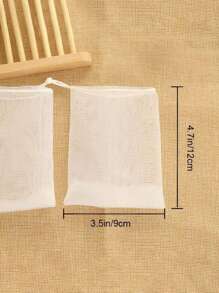 5 Pieces Soap Bag, Foam Cleanser Soap Lather Net, Soap Bag, Soap Bag, Bath Soap Bag For Foaming And Drying Soap Blocks